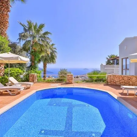 Yeni With Private Pool& Sea View 카스